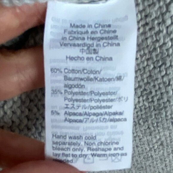 Madewell Dreamer Embroidery Keaton Alpaca Pullover Knit Womens Size XS Sweater4 - Picture 7 of 11